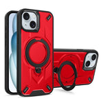 Custodia magnetica per telefono con supporto girevole Dijia, For iPhone 15, For iPhone 14 Plus, For iPhone 14