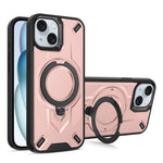 Custodia magnetica per telefono con supporto girevole Dijia, For iPhone 15, For iPhone 14 Plus, For iPhone 14