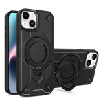 Custodia magnetica per telefono con supporto girevole Dijia, For iPhone 15, For iPhone 14 Plus, For iPhone 14