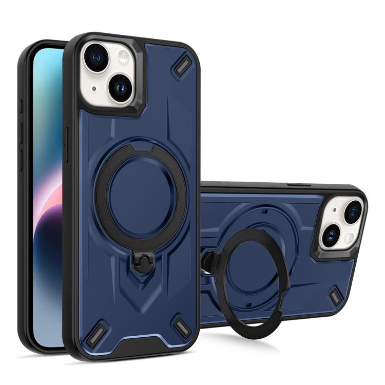 Custodia magnetica per telefono con supporto girevole Dijia, For iPhone 15, For iPhone 14 Plus, For iPhone 14