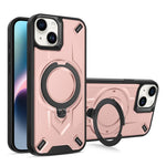 Custodia magnetica per telefono con supporto girevole Dijia, For iPhone 15, For iPhone 14 Plus, For iPhone 14