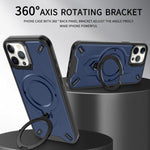 Custodia magnetica per telefono con supporto girevole Dijia, For iPhone 12 Pro, For iPhone 11 Pro Max, For iPhone 11