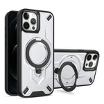 Custodia magnetica per telefono con supporto girevole Dijia, For iPhone 12 Pro, For iPhone 11 Pro Max, For iPhone 11
