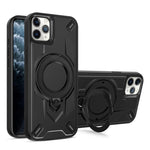Custodia magnetica per telefono con supporto girevole Dijia, For iPhone 12 Pro, For iPhone 11 Pro Max, For iPhone 11
