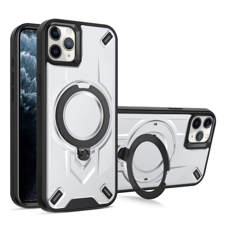 Custodia magnetica per telefono con supporto girevole Dijia, For iPhone 12 Pro, For iPhone 11 Pro Max, For iPhone 11