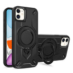 Custodia magnetica per telefono con supporto girevole Dijia, For iPhone 12 Pro, For iPhone 11 Pro Max, For iPhone 11