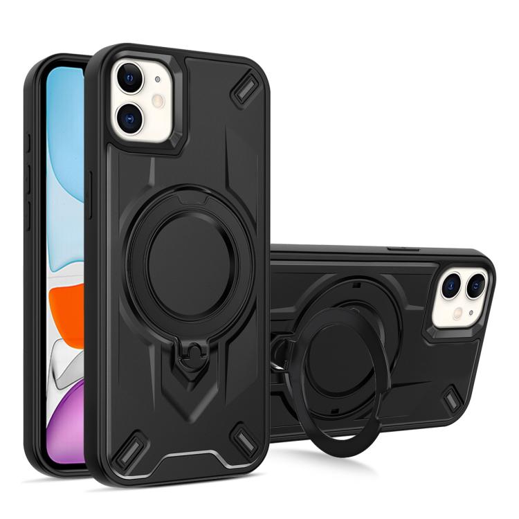 Custodia magnetica per telefono con supporto girevole Dijia, For iPhone 12 Pro, For iPhone 11 Pro Max, For iPhone 11