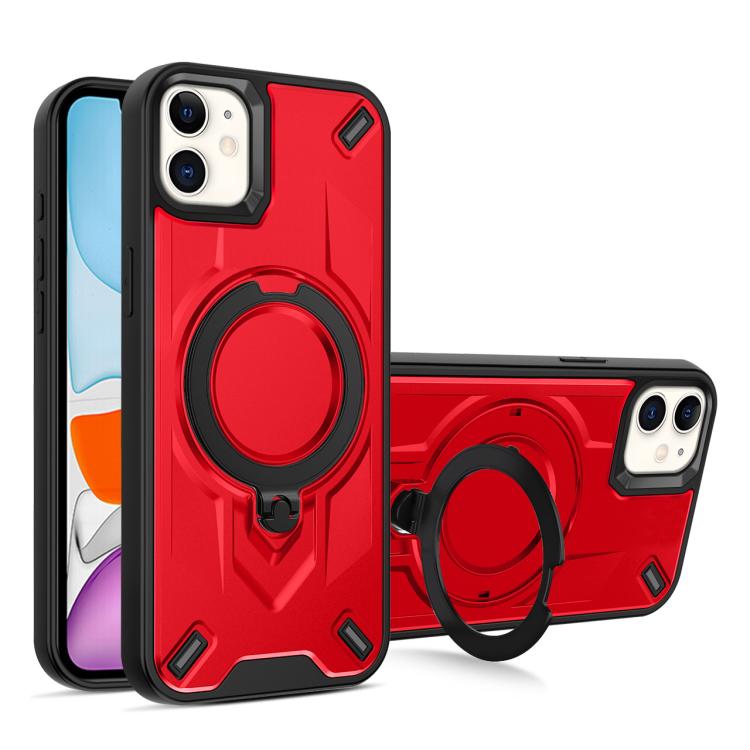 Custodia magnetica per telefono con supporto girevole Dijia, For iPhone 12 Pro, For iPhone 11 Pro Max, For iPhone 11