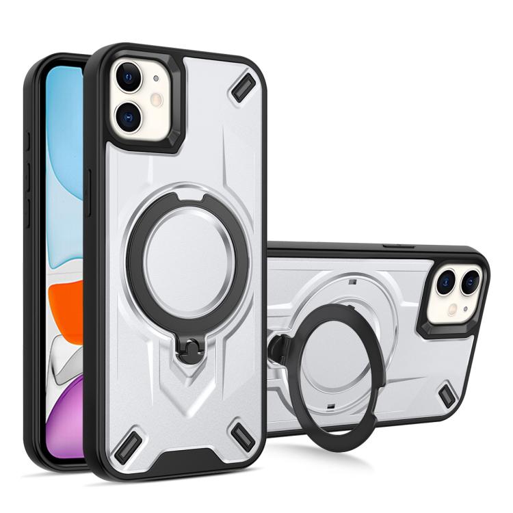 Custodia magnetica per telefono con supporto girevole Dijia, For iPhone 12 Pro, For iPhone 11 Pro Max, For iPhone 11