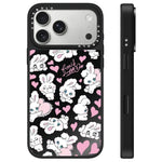 Custodia per telefono con specchio e pulsante di controllo della fotocamera con motivo coniglietto., For iPhone 17 Pro Max, For iPhone 17 Pro, For iPhone 17