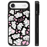 Custodia per telefono con specchio e pulsante di controllo della fotocamera con motivo coniglietto., For iPhone Air