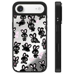 Custodia per telefono con specchio e pulsante di controllo della fotocamera con motivo coniglietto., For iPhone Air