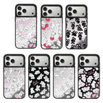 Custodia per telefono con specchio e motivo a coniglietto, For iPhone 16 Pro Max, For iPhone 16 Pro, For iPhone 16 Plus