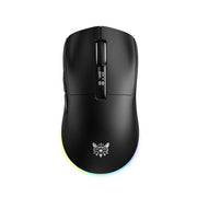 Mouse ONIKUMA DM07 da 24000 DPI, 2,4 GHz, wireless e cablato, con base di ricarica magnetica RGB.