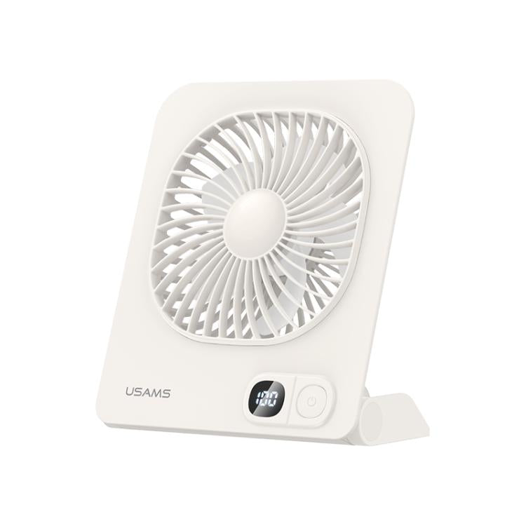 Ventilatore da tavolo sottile magnetico USAMS ZB363 con display digitale.