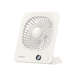Ventilatore da tavolo sottile magnetico USAMS ZB363 con display digitale.