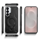 Custodia magnetica per telefono con supporto girevole Dijia, For Galaxy S26+ 5G, For Galaxy S26 Ultra 5G, For Galaxy S26 5G