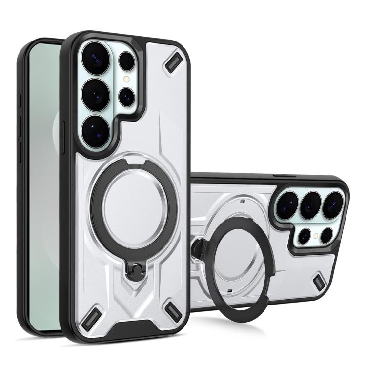 Custodia magnetica per telefono con supporto girevole Dijia, For Galaxy S26+ 5G, For Galaxy S26 Ultra 5G, For Galaxy S26 5G