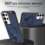 Custodia magnetica per telefono con supporto girevole Dijia, For Galaxy S25 Ultra 5G, For Galaxy S24 Ultra 5G, For Galaxy S24+ 5G