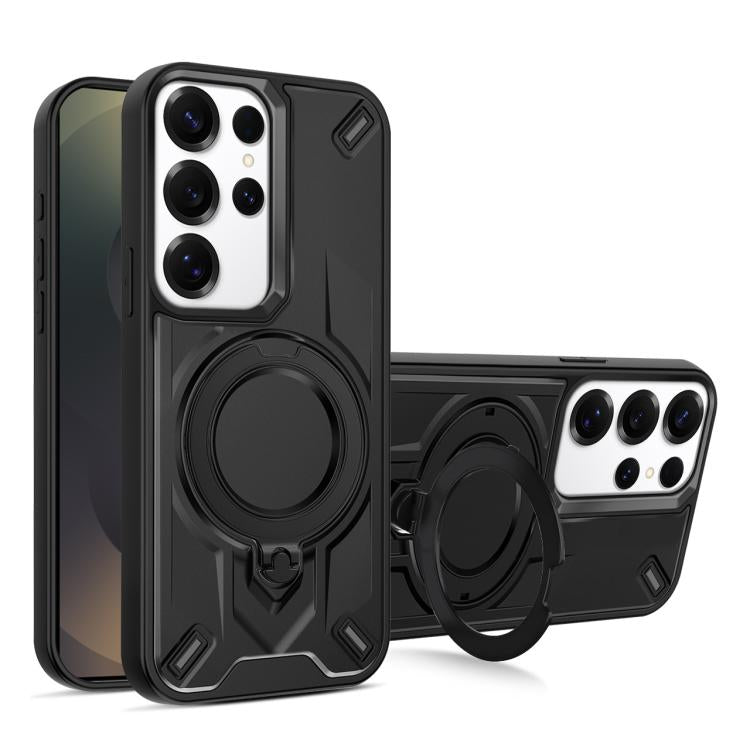 Custodia magnetica per telefono con supporto girevole Dijia, For Galaxy S25 Ultra 5G, For Galaxy S24 Ultra 5G, For Galaxy S24+ 5G