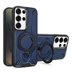 Custodia magnetica per telefono con supporto girevole Dijia, For Galaxy S25 Ultra 5G, For Galaxy S24 Ultra 5G, For Galaxy S24+ 5G