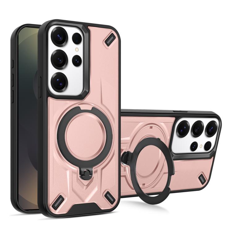 Custodia magnetica per telefono con supporto girevole Dijia, For Galaxy S25 Ultra 5G, For Galaxy S24 Ultra 5G, For Galaxy S24+ 5G