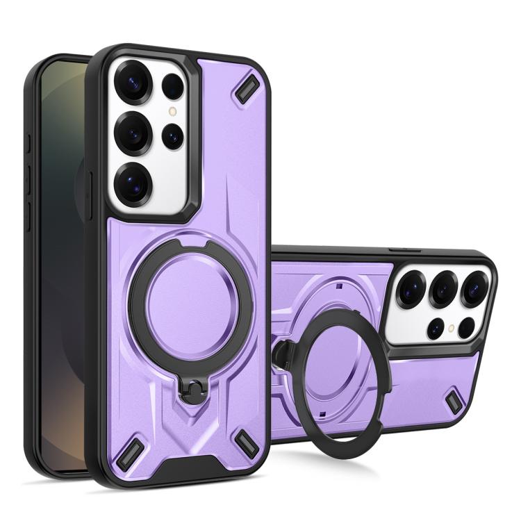 Custodia magnetica per telefono con supporto girevole Dijia, For Galaxy S25 Ultra 5G, For Galaxy S24 Ultra 5G, For Galaxy S24+ 5G