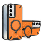 Custodia magnetica per telefono con supporto girevole Dijia, For Galaxy S25 Edge 5G, For Galaxy S25 5G, For Galaxy S25+ 5G