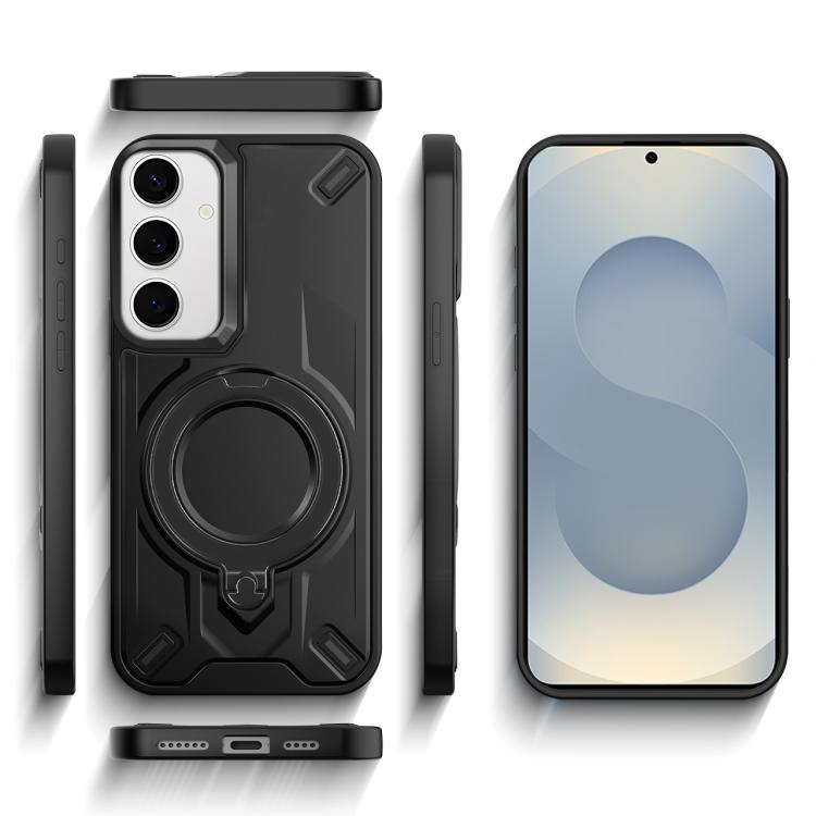 Custodia magnetica per telefono con supporto girevole Dijia, For Galaxy S24 5G, For Galaxy S23 FE 5G, For Galaxy S23 Ultra 5G