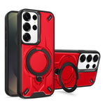 Custodia magnetica per telefono con supporto girevole Dijia, For Galaxy S24 5G, For Galaxy S23 FE 5G, For Galaxy S23 Ultra 5G