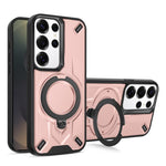 Custodia magnetica per telefono con supporto girevole Dijia, For Galaxy S24 5G, For Galaxy S23 FE 5G, For Galaxy S23 Ultra 5G