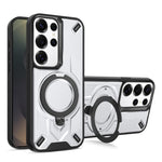 Custodia magnetica per telefono con supporto girevole Dijia, For Galaxy S24 5G, For Galaxy S23 FE 5G, For Galaxy S23 Ultra 5G