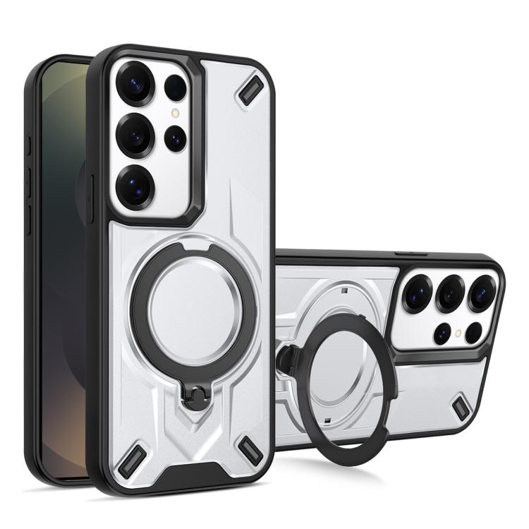 Custodia magnetica per telefono con supporto girevole Dijia, For Galaxy S24 5G, For Galaxy S23 FE 5G, For Galaxy S23 Ultra 5G