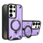 Custodia magnetica per telefono con supporto girevole Dijia, For Galaxy S24 5G, For Galaxy S23 FE 5G, For Galaxy S23 Ultra 5G