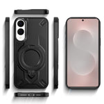 Custodia magnetica per telefono con supporto girevole Dijia, For Galaxy S25 Edge 5G, For Galaxy S25 5G, For Galaxy S25+ 5G