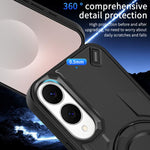 Custodia magnetica per telefono con supporto girevole Dijia, For Galaxy S25 Edge 5G, For Galaxy S25 5G, For Galaxy S25+ 5G