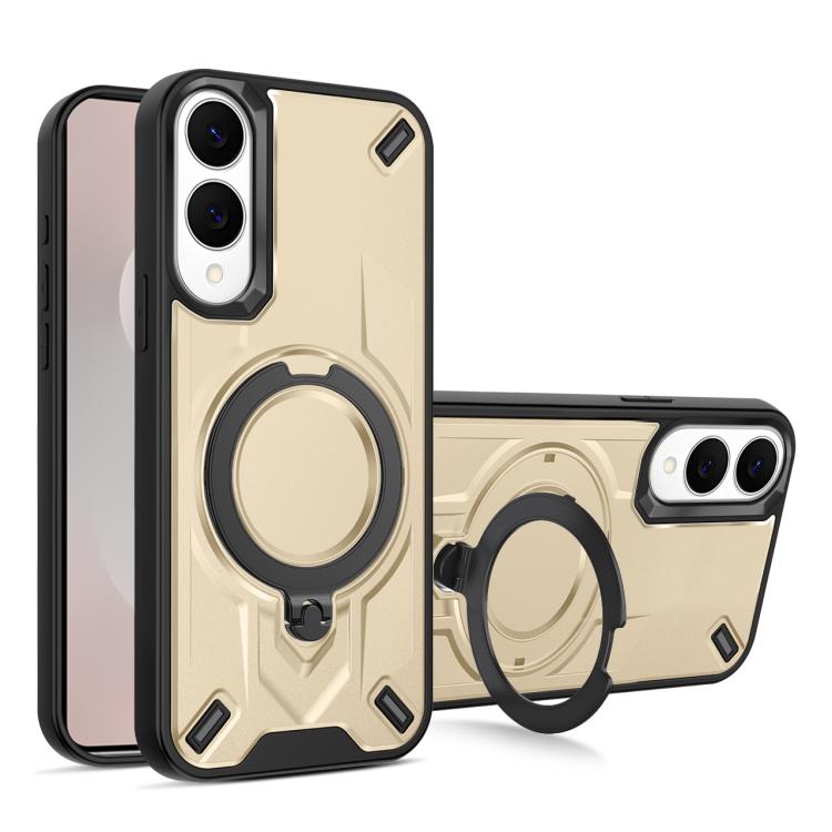 Custodia magnetica per telefono con supporto girevole Dijia, For Galaxy S25 Edge 5G, For Galaxy S25 5G, For Galaxy S25+ 5G