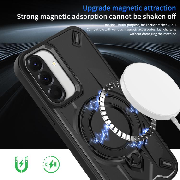Custodia magnetica per telefono con supporto girevole Dijia, For Galaxy A37 5G, For Galaxy A07 4G / 5G, For Galaxy A06 4G / 5G