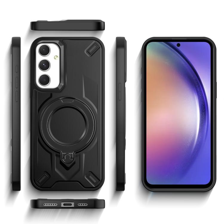 Custodia magnetica per telefono con supporto girevole Dijia, For Galaxy A54 5G