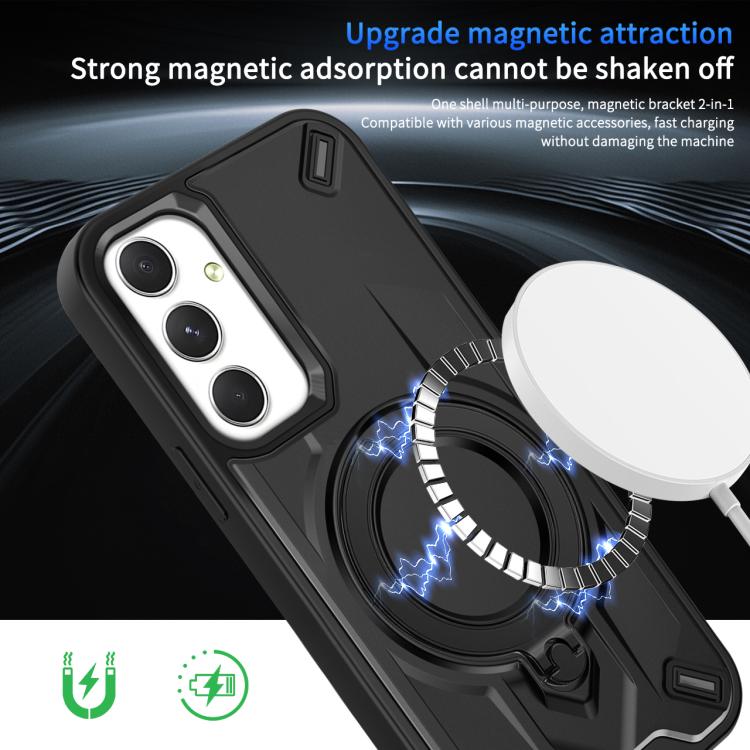 Custodia magnetica per telefono con supporto girevole Dijia, For Galaxy A54 5G