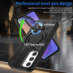 Custodia magnetica per telefono con supporto girevole Dijia, For Galaxy A54 5G