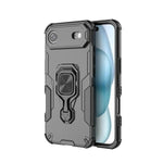 Custodia per telefono WANLONFENG in metallo con supporto e protezione per lo schermo, For iPhone Air, For iPhone 16 Pro Max, For iPhone 16 Pro, For iPhone 16