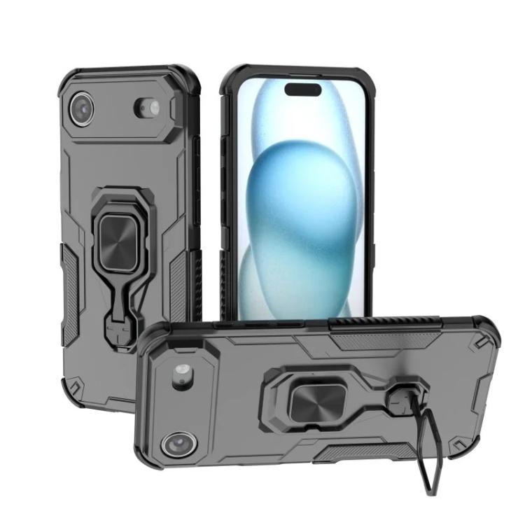 Custodia per telefono WANLONFENG in metallo con supporto e protezione per lo schermo, For iPhone Air, For iPhone 16 Pro Max, For iPhone 16 Pro, For iPhone 16