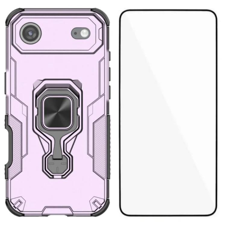 Custodia per telefono WANLONFENG in metallo con supporto e protezione per lo schermo, For iPhone Air, For iPhone 16 Pro Max, For iPhone 16 Pro, For iPhone 16