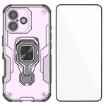 Custodia per telefono WANLONFENG in metallo con supporto e protezione per lo schermo, For iPhone Air, For iPhone 16 Pro Max, For iPhone 16 Pro, For iPhone 16