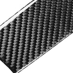 Pannello ingranaggi in fibra di carbonio 2 in 1 + adesivo decorativo accendisigari per Audi Q7 2008-2015, Gear Panel + Cigarette Lighter