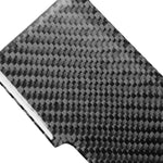 Pannello ingranaggi in fibra di carbonio 2 in 1 + adesivo decorativo accendisigari per Audi Q7 2008-2015, Gear Panel + Cigarette Lighter