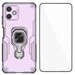 Custodia per telefono WANLONFENG in metallo con supporto e protezione per lo schermo, For Galaxy A16 4G / 5G, For Galaxy S25 5G, For Galaxy S25+ 5G, For Galaxy A06 4G
