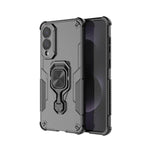 Custodia per telefono WANLONFENG in metallo con supporto e protezione per lo schermo, For Galaxy S25 Edge 5G, For Galaxy A56 5G, For Galaxy A26 5G, For Galaxy A36 5G