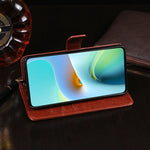 Custodia portafoglio in pelle con slot carte per Xiaomi Redmi K30